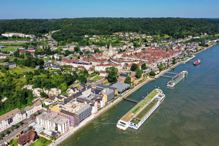 Panorama ville Caudebec-en-caux