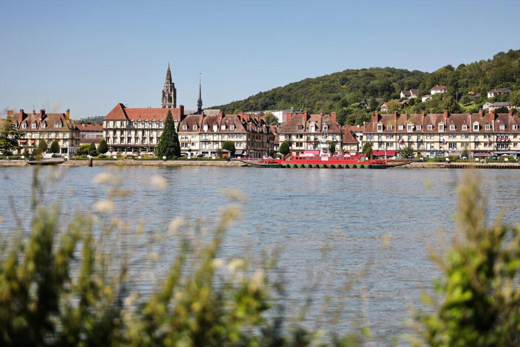 Bord de Seine à Caudebec-en-Caux