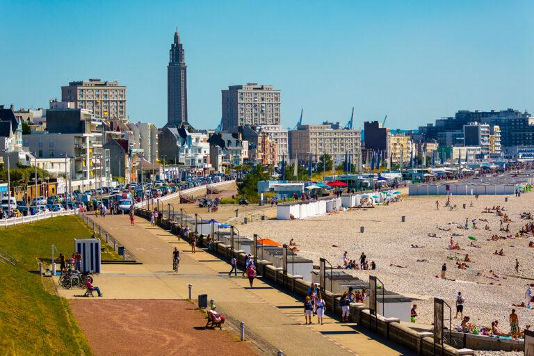 La plage du Havre