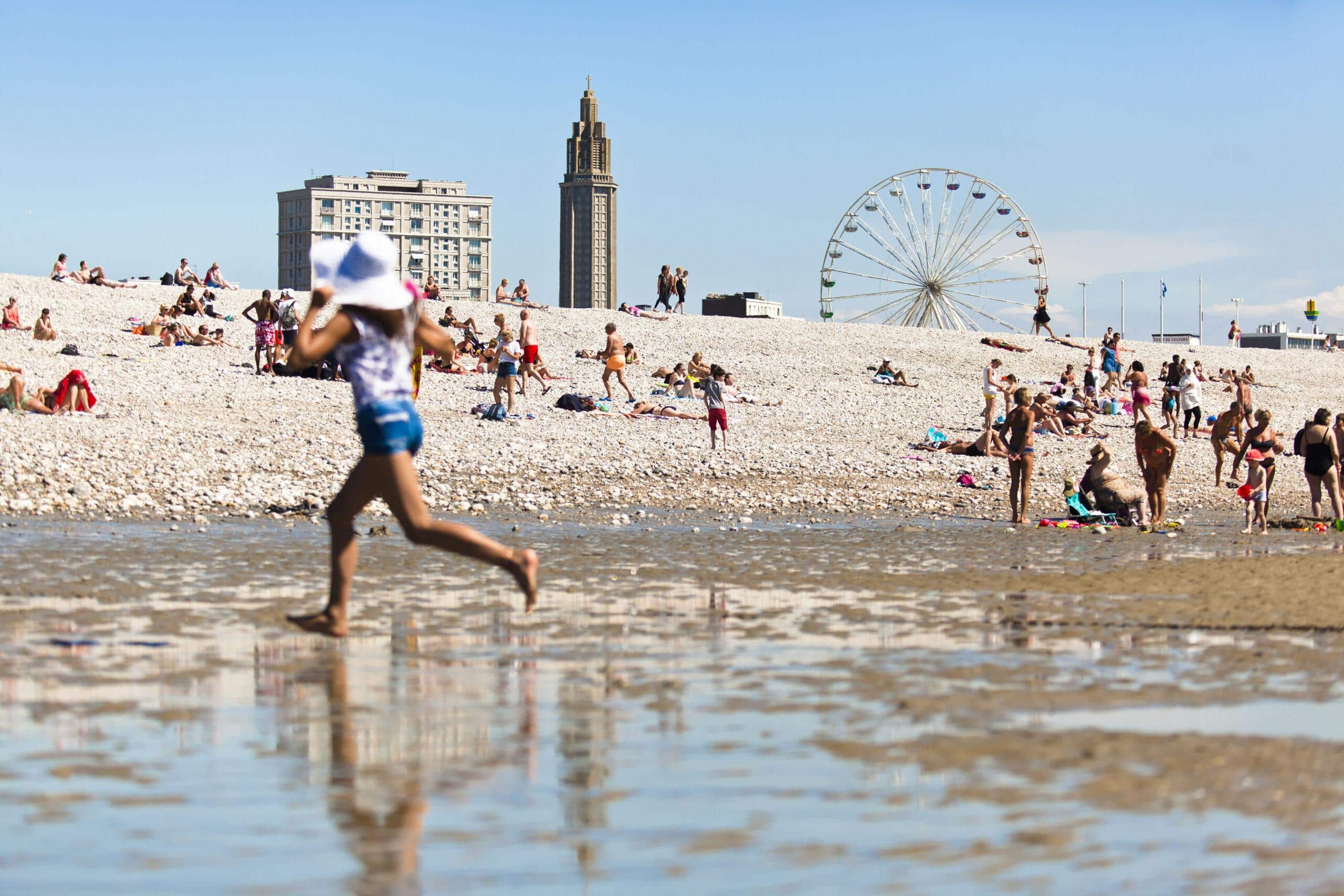 La plage du Havre
