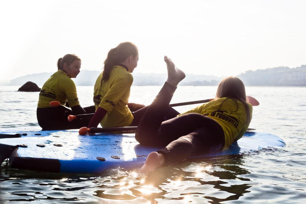 Paddle à Pourville-sur-mer