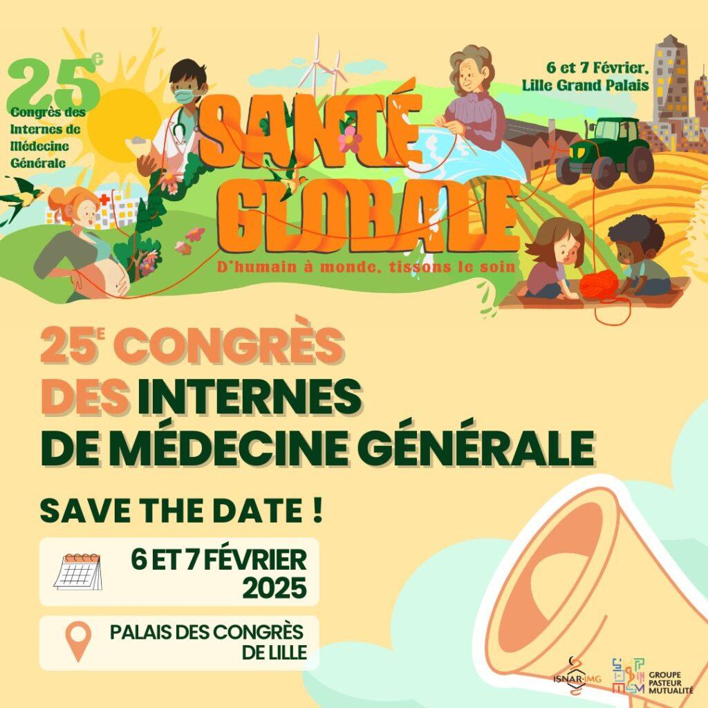Affiche, Congrès des Internes en Médecine Générale